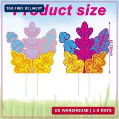 Preboun 2 Pcs Wonderland Party Props Wonderland Tea Vintage Party Decorations fo