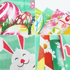 New Easter Photo Booth 71 x 43Large Easter Colorful Eggs Background Party Banner