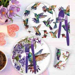Hummingbird Birthday Party Decorations – Bird Hummingbird Party Supplies Plat…