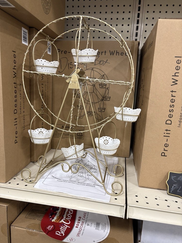 Pre Lit Dessert Wheel For Parties