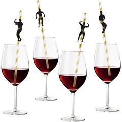Funny Male Dancer Drinking Straws 36 Pcs Bachelorette Party Supplies Bridal
