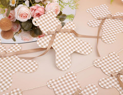 We Can Bearly Wait Garland – Neutral Boho Bear Baby Shower Decor, Teddy Bear Ban
