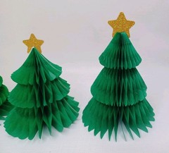 Target Spritz Mini Honeycomb Decor 3 Count Paper Table Christmas Trees