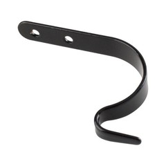 Wrought Iron Wall Hooks Sturdy Metal Construction Weather Resistant Design