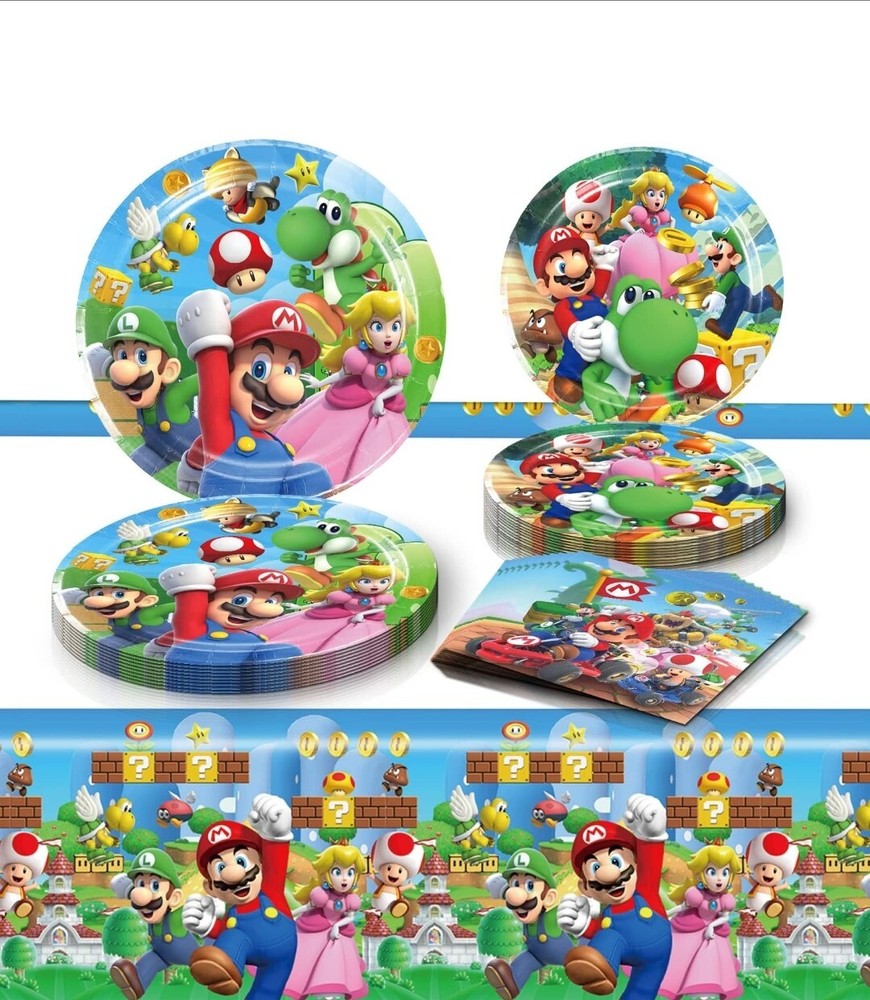 Mario Birthday Party Supplies