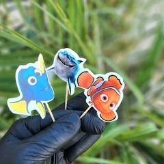 FINDING NEMO Tableware party supplies decoration balloons birthday centerpiece