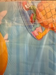Summertime party backdrop curtain 82x60in
