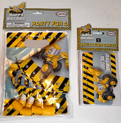 Extra 10% OFF Bundle of Construction Theme Kids Party Supply 71 pcs