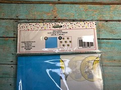 NEW Buc-ee’s Birthday Tissue Paper Blue + Birthday Logo 8 Sheets for Gifts