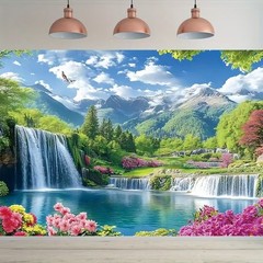 Natural Scenery Forest Backdrop Birthday Photo Party Decor Background Banner