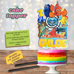 FINDING NEMO Tableware party supplies decoration balloons birthday centerpiece