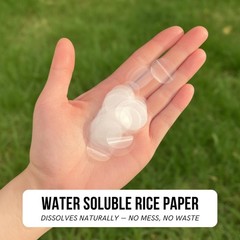 Kind Confetti White Rice Paper Wedding Confetti For Flower Girl Basket Confetti