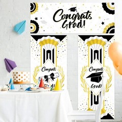 Graduation Backdrop Banners Graduation Decorations – 3 Pack FAST SHIPPING