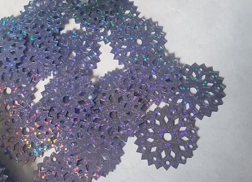 CraftbudyUS 100pcs x29mm LILAC Circle Design for Table Confetti/Craft