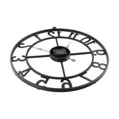 Sleek Metal For outdoor Wall Clock Classic Design Perfect for Any Space