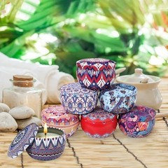 24 Pack Scented Candles Gift Set Long Lasting Soy Wax Aromatherapy 24pack