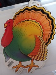 Fall/Thanksgiving Cutouts 14″- 15″ (4ct.) – New – Unused