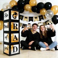 Capture Your Graduation Memories: 2026 Decorations with 20 Balloons & Letters