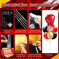 Seematn Boxing balloon stand