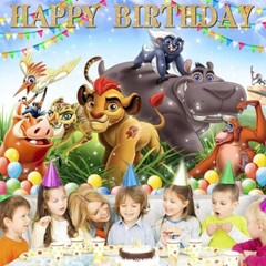 Lion Guard Party Supplies Backdrop Banner Poster Vinyl 7x5ft