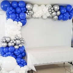 130Pcs Royal Blue Balloons Different Sizes 18″ 12″ 10″ 5″ Party Latex Balloons