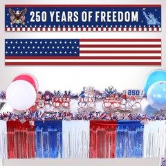 250Th Anniversary Patriotic Parade Float Decoration Kit, 250 Years Independence