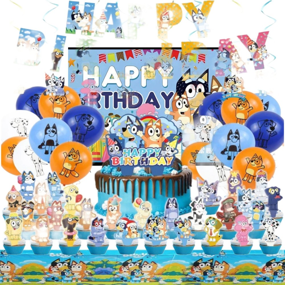 Bluey Birthday Party Decoration Kit