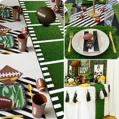 Grass Table Runner, 12″ x 108″ Easter Table Runner, Easte-Table- Decorations-…