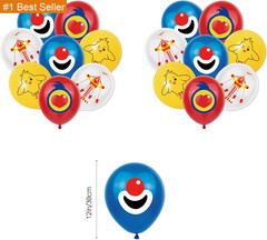 Circus Theme Birthday Party Decorations, Cartoon Carnival Animal Party Supplies