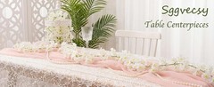 Cherry Blossom Garland Artificial Cherry Flower Vines 2 Pack Hanging Silk