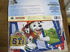 NWT Paw Patrol Customizable Happy Birthday Banner 10.75 Ft. & 6Ft. Puppy Dog