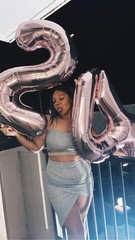 40th Birthday Decorations Woman, Number 40 Balloons Baloons Party Decoration,…