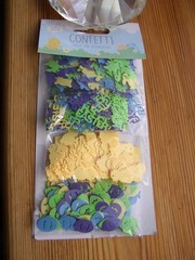 New 4-pack Easter Sprinkle Table decorations Crafts Rabbits Chicks Eggs Animals