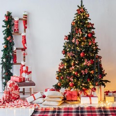 Glitter Black Christmas Icicle Tinsel Strands Foil Fringe 18 Inch 5000 PCS