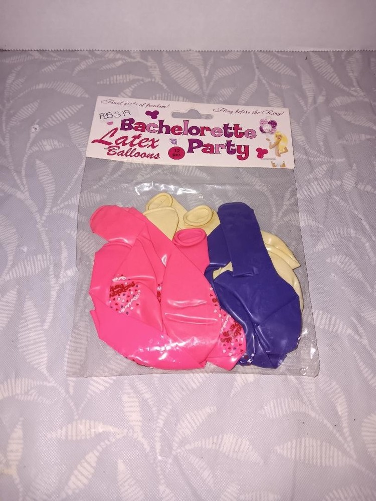 bachelorette party fling before the ring balloons pack of 12