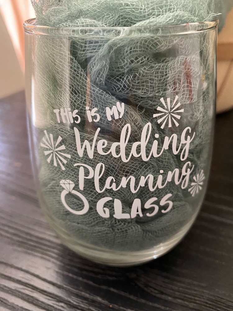 bridal shower Wine Glasses