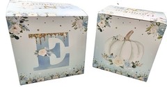 1st Birthday Decoration Boxes Balloons Our Little Pumpkin Theme Party Supplies