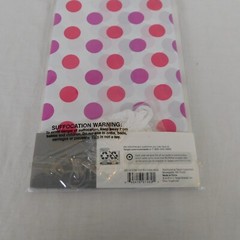 Spritz Giant Gift Bag Party Holiday Shower Polka Dot Pink Purple 80x40x20in New