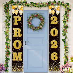 Prom Decorations Prom 2026 Graduation Font Porch Welcome Sign Class of 2026 Grad