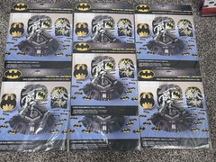 LOT OF 7 NEW DC Comics – Batman Table Decorating Kit – 3 Pieces Plus Confetti