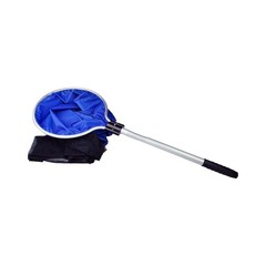 Soft Mesh Fish Net for Safe Transfer Featuring Aluminum Handle and ABS Grip