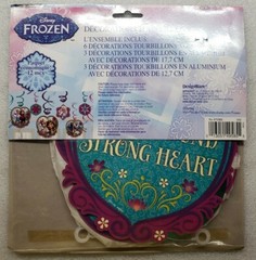 Frozen Hanging Party Decorations Value Pack 12 Pieces