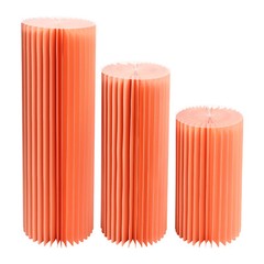 3PCS Foldable Paper Columns Display Centerpiece Stands Birthday Display Stands