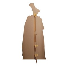 King Charles III Cardboard Cutout Royal Family Garter Coronation with Free Mini