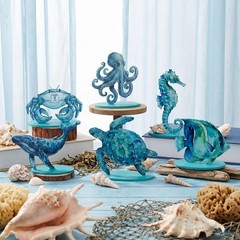 6 Sets Ocean Wooden Table Signs Beach Centerpiece Summer Under The Sea Decor …