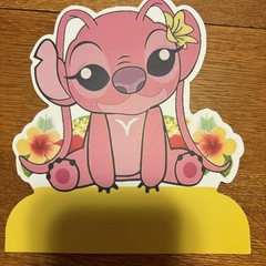 Angel From LILO And Stitch 8 Pcs Honeycomb Table Decorations