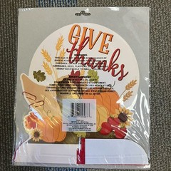 Thanksgiving Decorations Centerpieces Lot Of 4 Turkey Scarecrow Cornucopia