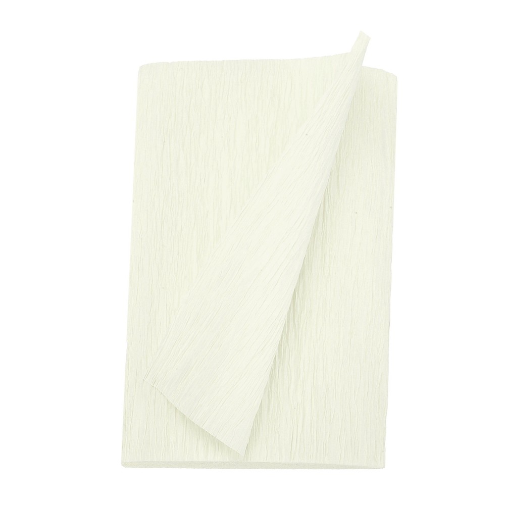 Crepe Paper Roll Crepe Paper Decoration 8.2ft Long 4 Inch Wide, Beige