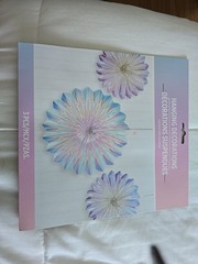 «Iridescent Hanging Party Decorations 3 PCS Paper Fans for Wedding Baby Shower»