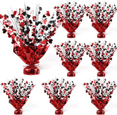 8 Pcs Casino Metallic Foil Spray Centerpieces for Tables Las Vegas Theme Party S